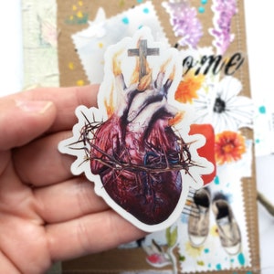 The Sacred Heart sticker image 3