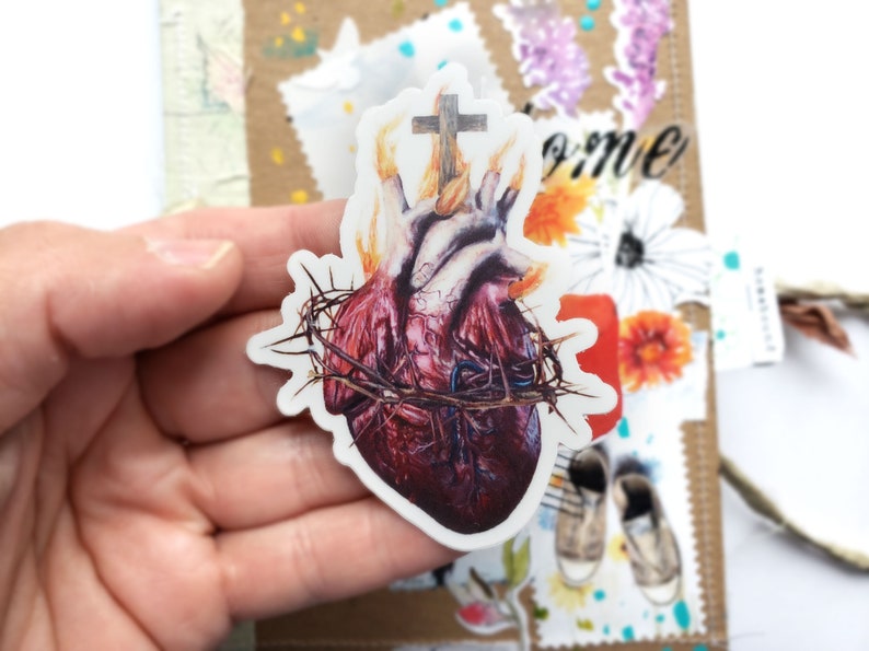 The Sacred Heart sticker image 3