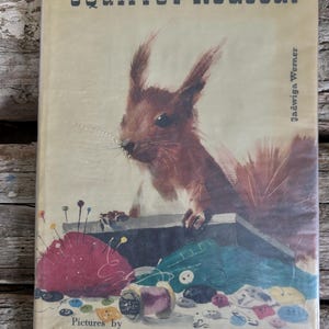 Squirrel Redcoat 1961 vintage illustrated children’s book by Jadwiga Werner illustrated by Janusz Grabianski