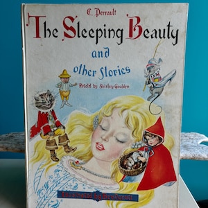 1958 The Sleeping Beauty and other tales, by Shirley Goulden, illustrated by BenDenuti stunning vintage children’s book