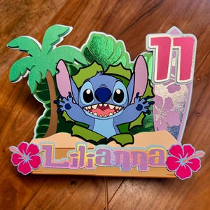 Stitch Cake Topper