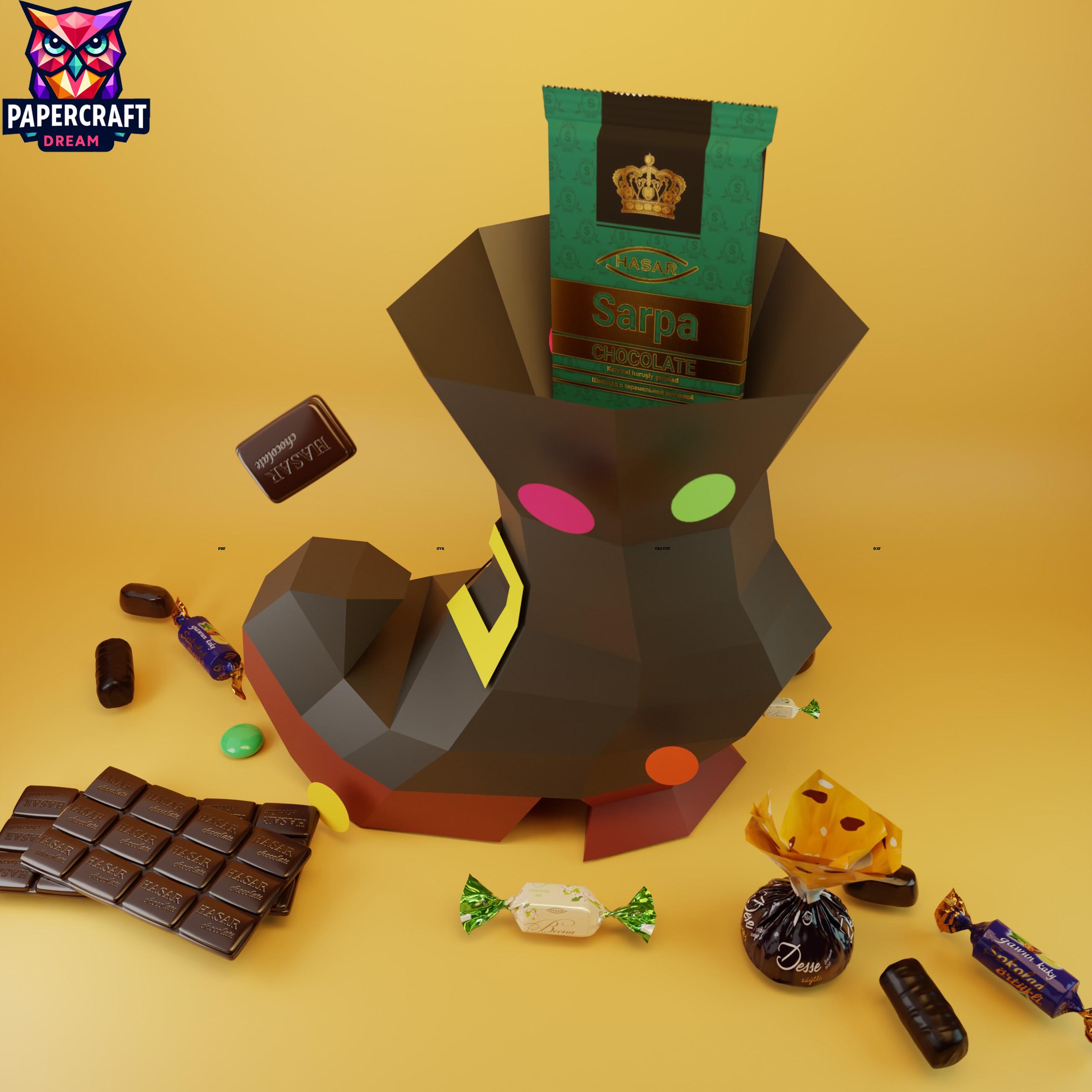 Witch Boot Treat Box 3D Papercraft DIY Candy Box diy Fall Craft Idea witch-boot-treat-box-3d-papercraft-diy-candy-box-diy-fall-craft-idea