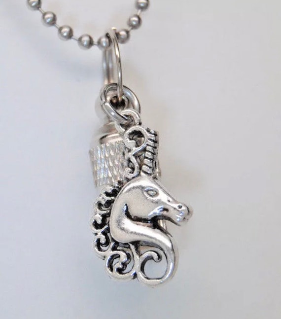Unicorn urn necklace sale
