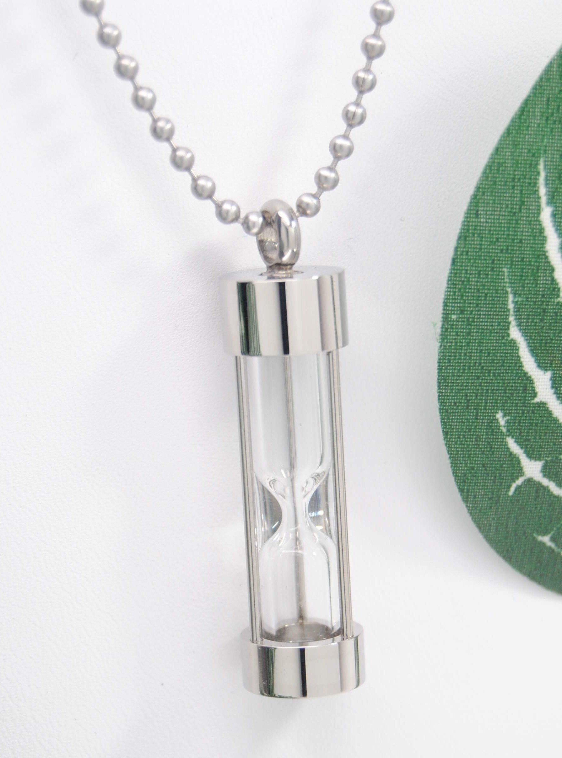 Hourglass Urn Necklace 2024 ozogama.lt