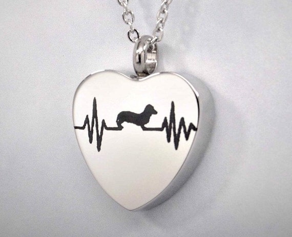 Heartbeat EKG Necklace Nontarnish Sterling Silver Heartbeat EKG Necklace Nontarnish Sterling Silver