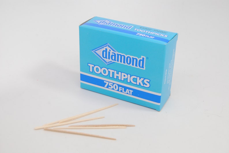 diamond flat toothpicks