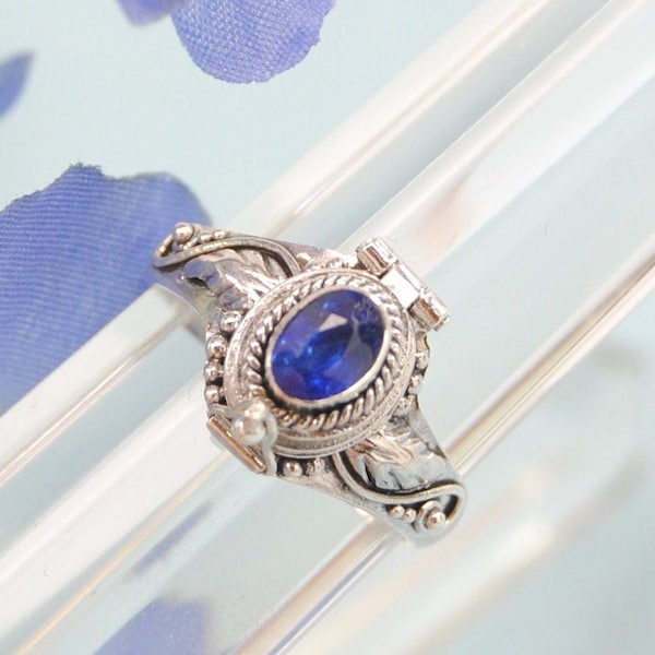 BEILIN 925 Sterling Silver Cremation Urn Ring - Heart Memorial Keepsake For Ashes With Cubic Zirconia - View #6