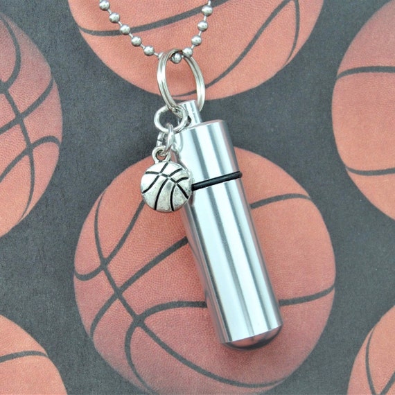 Basketball urn necklace sale