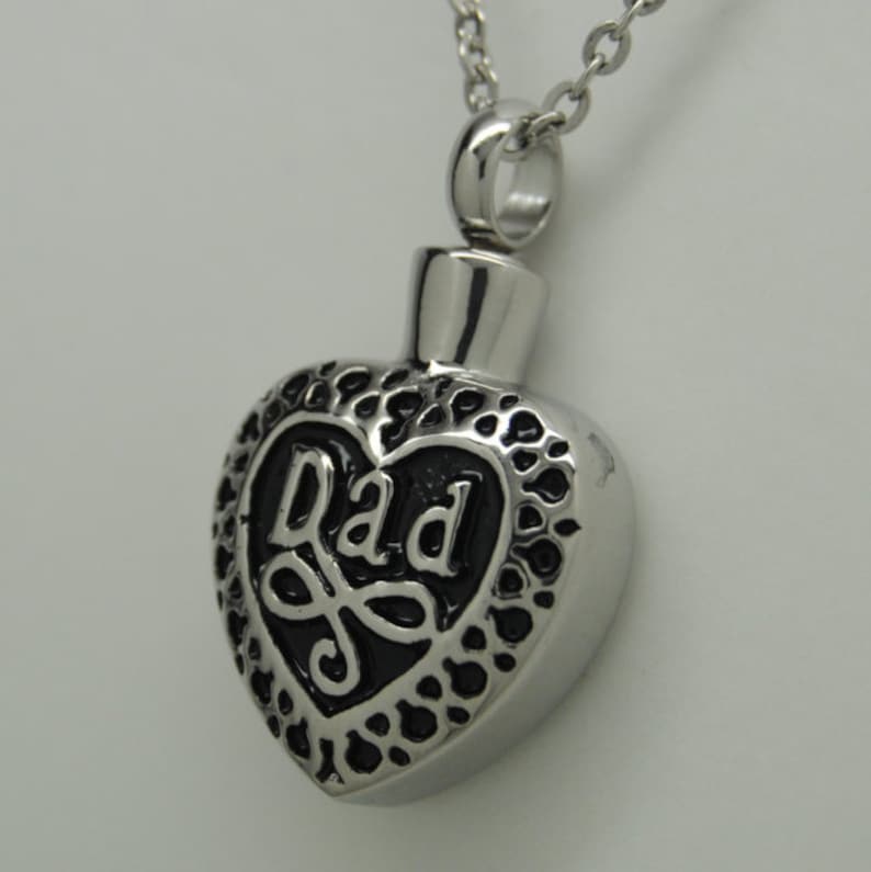 Urn necklace for dads ashes Clearance