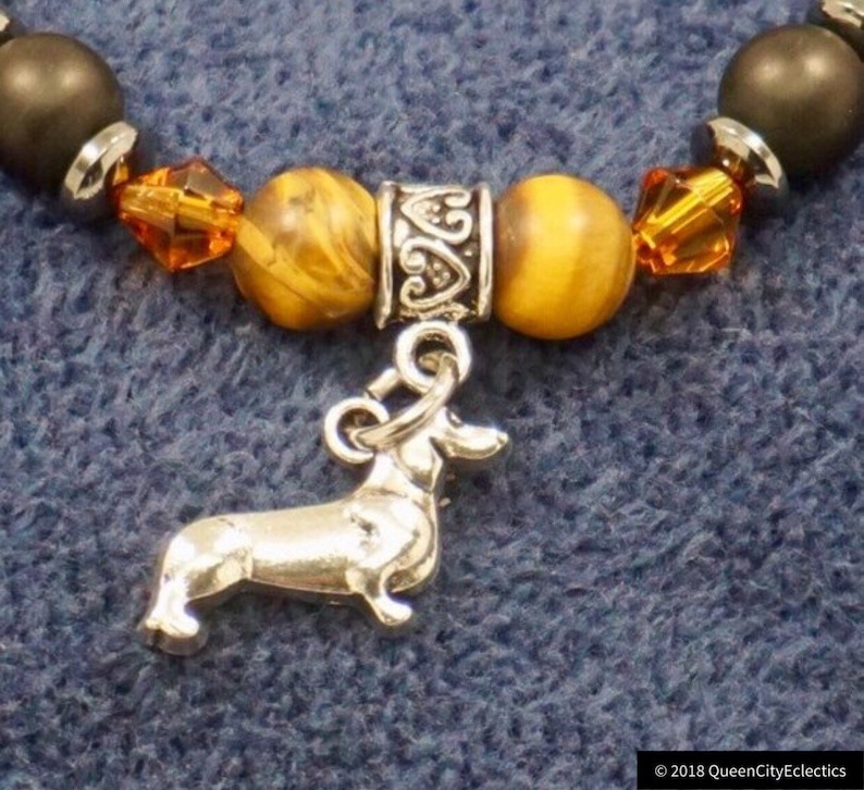 Unisex Doxie Ashes Keepsake Dachshund Cremation Urn Pendant with 24 Ball Chain
