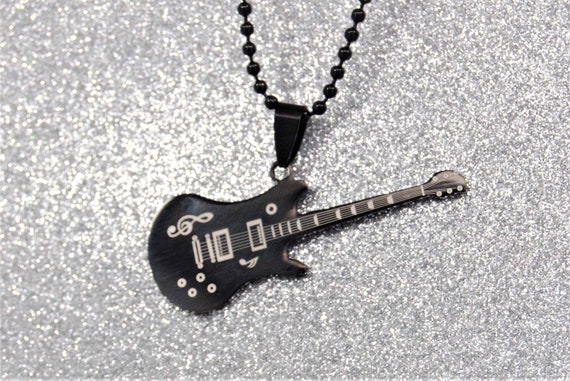 Guitar Cremation Urn Necklace Decorative Memorial Pendant Keepsake Jewelry  for | eBay
