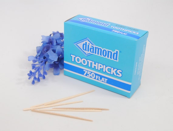 Flat on sale plastic toothpicks