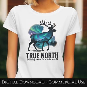 True North VBS PNG: Christian Summer Camp Sublimation Design (Digital Download)
