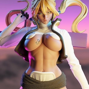 Tier Harribel Statue - Hand-Painted Bleach Espada Figure | Anime Collectible