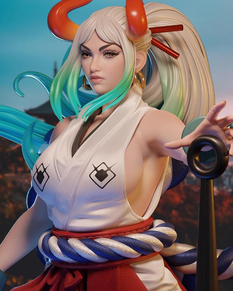 ワンピース　大和　ヤマト 3D 装飾画　限定 Yamato one piece stl 3d - Etsy 日本