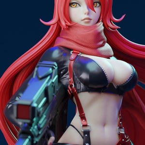 Red Hood Statue - NIKKE: Goddess of Victory | Legendary Nikke | Hand-Painted Figure