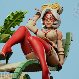 Purah Statue - Tears of the Kingdom | Customizable | Hand-Painted 75mm & 1:9 Scale