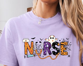 Ghost Nurses Halloween T-Shirts, Halloween Nursing T-Shirt, Nursing Student Shirt, Halloween Healthcare Shirt, Nurse Shirt, Halloween tee