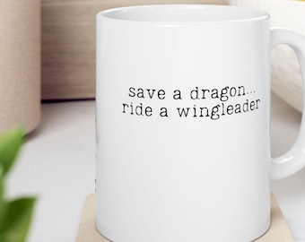 Fourth Wing mug Xaddy mug War College Fantasy Bookish mug Dragon Riders mug Book Boyfriend Romantasy Onyx Storm Gift