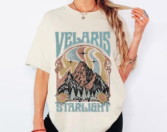 Velaris City of Starlight Shirt: ACOTAR Night Court Graphic Tee