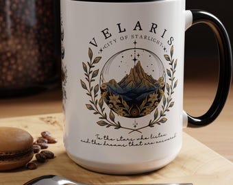 Velaris Mug: Night Court Coffee Mug - Bookish ACOTAR Gift