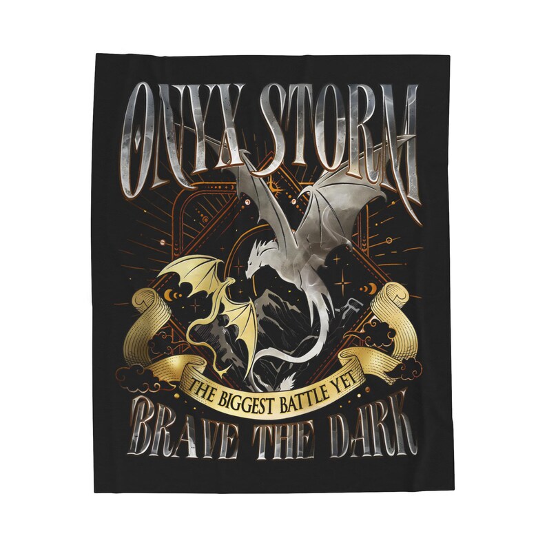 Fourth Wing Reading Blanket Cozy Fantasy Book Dragon Decor Basgiath War College Blanket Gift For Readers Onyx Storm Gift Romantasy image 5