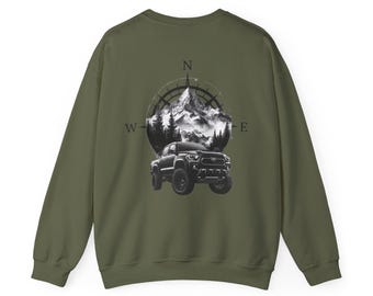 Tacoma Sweat shirt Toyota Tacoma Gift for Him Toyota Shirt for Dad Toyota Gear Backroad Trail Gear shirt 4x4 Toyota FJ Cruiser Tundra