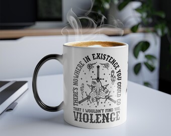 Fourth Wing Color Changing Mug: Book Lover Gift