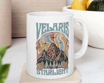 Velaris Mug: Night Court Coffee Mug - Bookish ACOTAR Gift