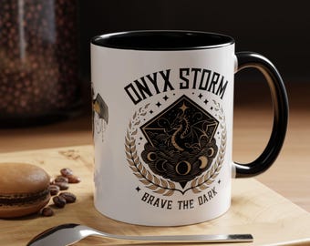 Onyx Storm Gift Fourth Wing Mug For Onxy Storm Book Club Gift for Fourth Wing Party Favor Romantasy Book Reader Gift Xaden Mug Gift For Her