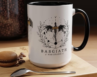 Fourth Wing Mug Dragon Bookish Mug Fourth Wing Tumbler Basgiath War College Cup Bookish Cup Gift for Book Lover Dragon Lover Tumbler