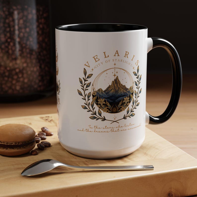 Velaris Mug: ACOTAR Night Court SJM Booktok Gift image 7