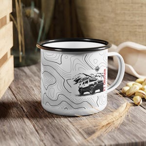 Toyota FJ Cruiser Mug FJ Cruiser Overlanding Gear Cup Off-Road Coffee Cup Camping Gift Trailblazer Mug Outdoor Enthusiast Gift for Dad