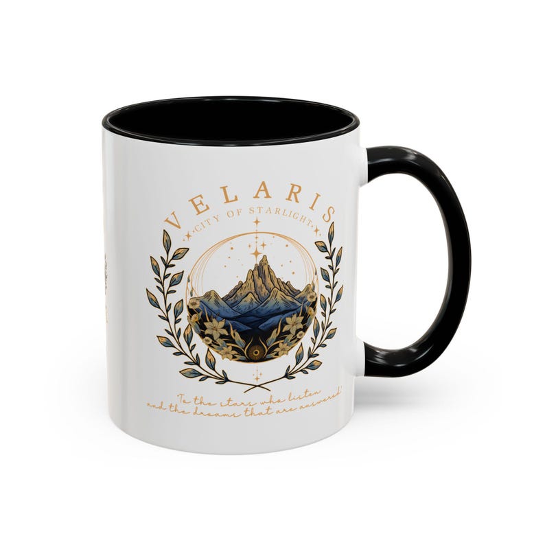 Velaris Mug: ACOTAR Night Court SJM Booktok Gift image 3