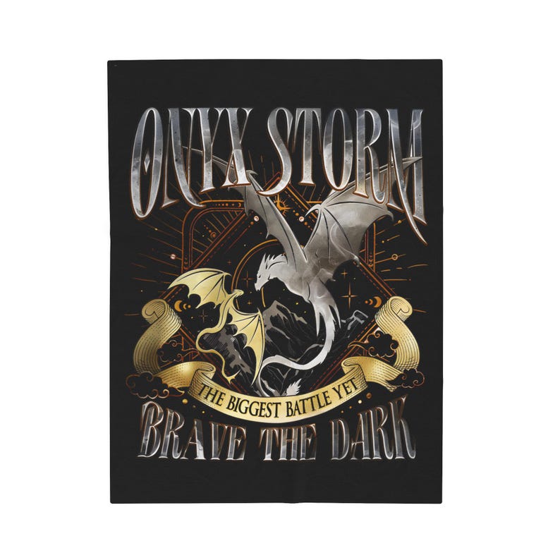 Fourth Wing Reading Blanket Cozy Fantasy Book Dragon Decor Basgiath War College Blanket Gift For Readers Onyx Storm Gift Romantasy image 6