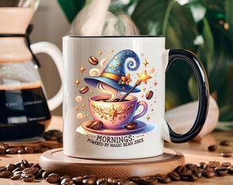 Mornings Mug Gift For Friend Funny Work Mug Colleague Gift Sarcastic Worker Gift for Her Mothers Day Mug Best Friend Coffee Gift Magic Mug