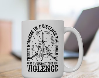 Fourth Wing Mug: Basgiath War College Ceramic Cup