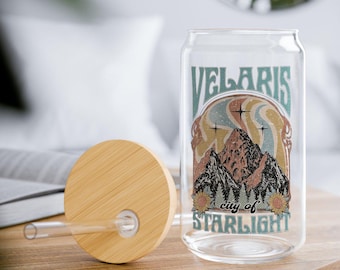 Velaris City of Starlight Glass Cup: ACOTAR Book Gift