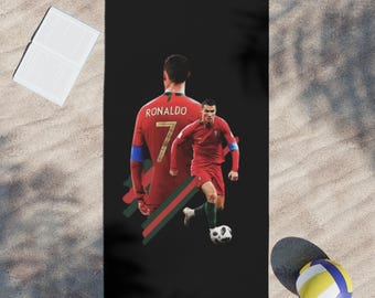クリスティアーノ・ロナウド ポルトガル サッカー ビーチタオル