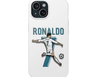 Coque de téléphone Cristiano Ronaldo football football cadeau fan de football cadeau amateur de football Ronaldo cadeau fan de sport housse de téléphone cadeau d'anniversaire pour garçon