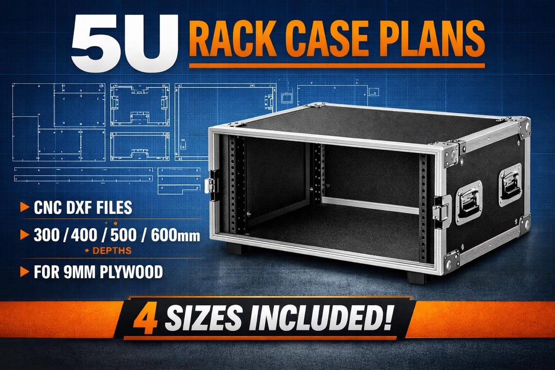 CNC 5U Rack Case Plans • 19