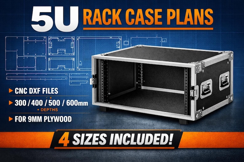 5u Rack Case Pc CNC 5U Rack Case Plans • 19