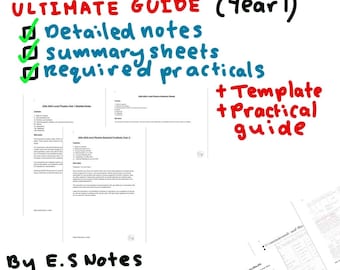 Guía definitiva de física de nivel AQA AS/A (año 1)