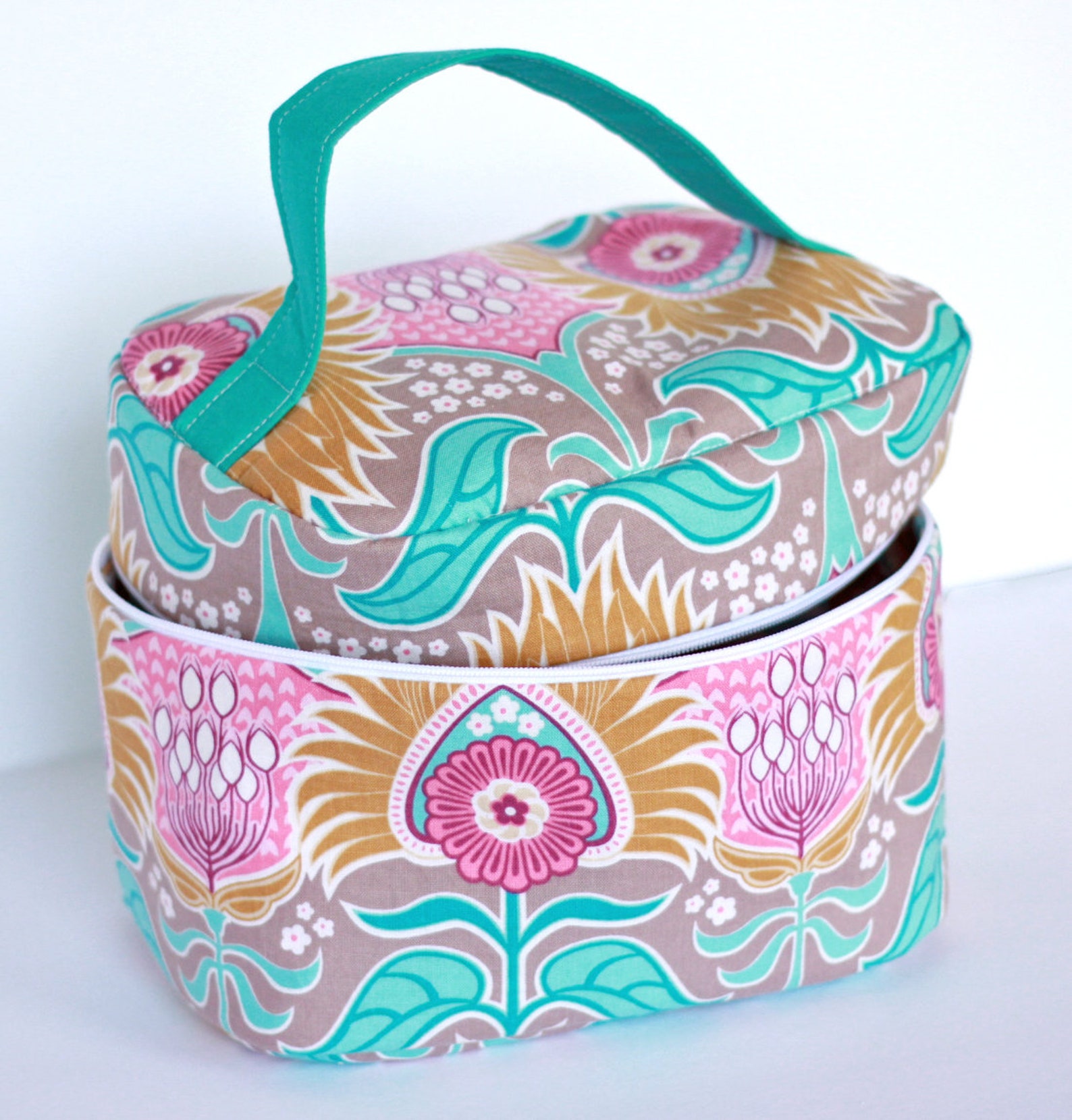 Train Case Sewing PDF Sewing Pattern Ebook Travel Case Etsy