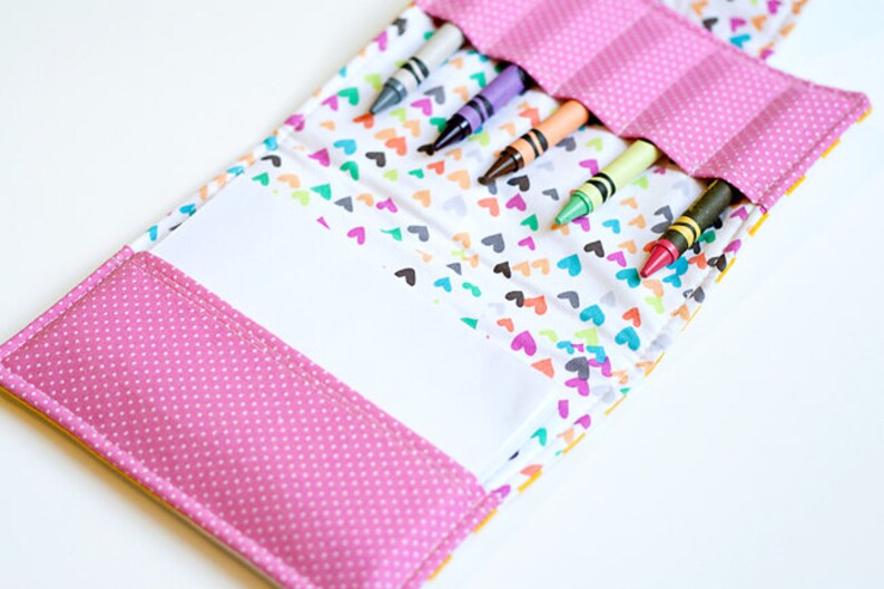 Download Crayon Holder PDF DIY Sewing Pattern and Bonus Mini Crayon ...