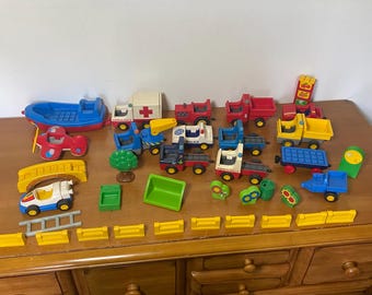 VTG Extremely Rare Playmobil N-3134 , Car & Horse Trailer , 1980