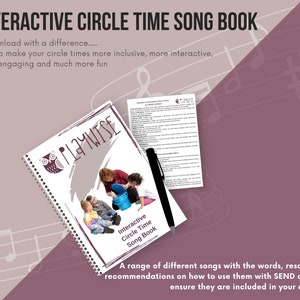 Interactive Circle Time Songs - An Inclusive and Interactive Song book