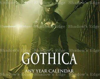 Gothica Any Year Calendar
