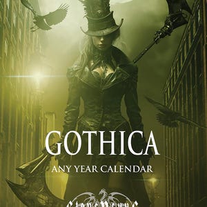 Gothica Any Year Calendar