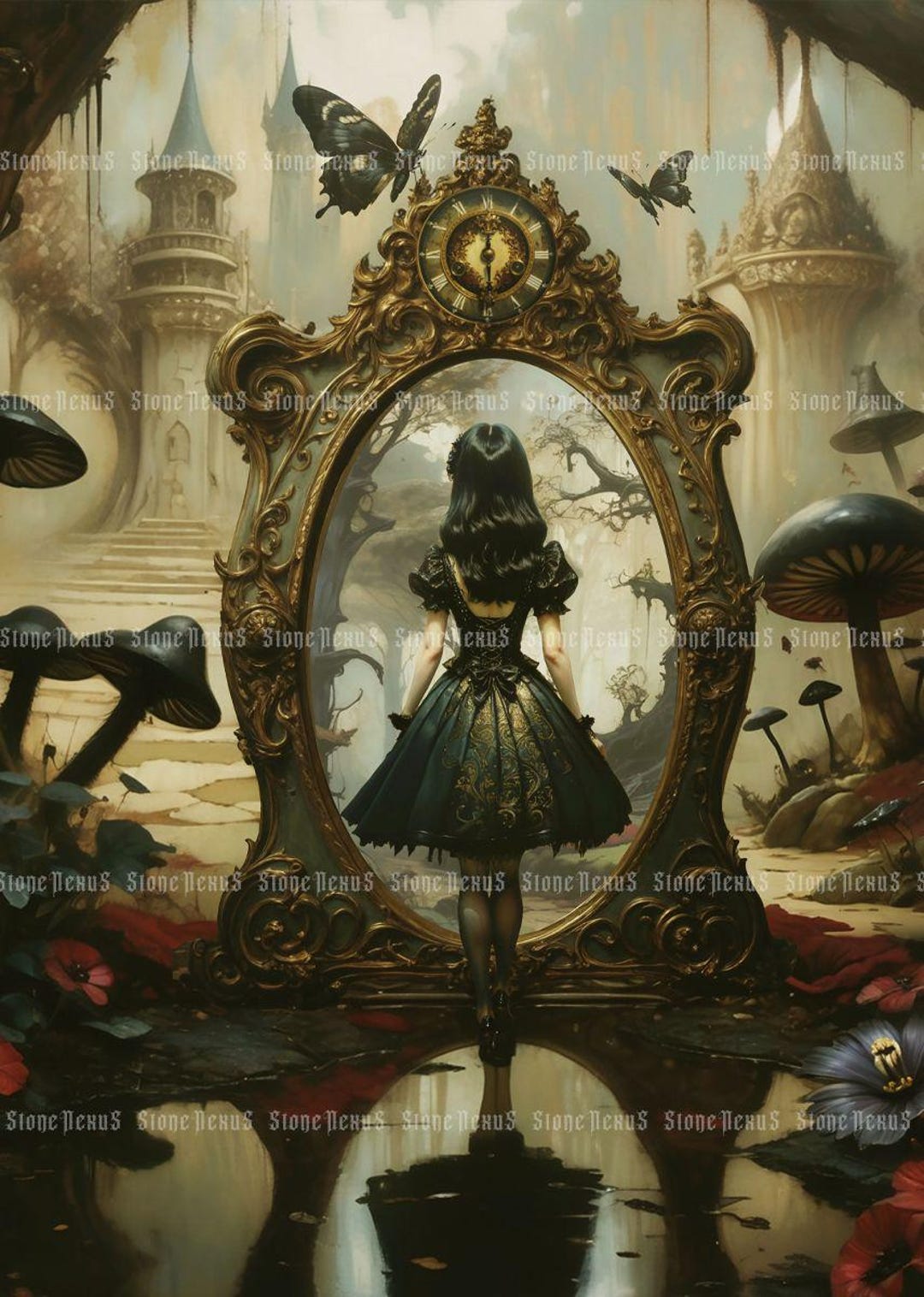 Alice Through the Looking Glass Art Print (not yet Featured in Artbook ...